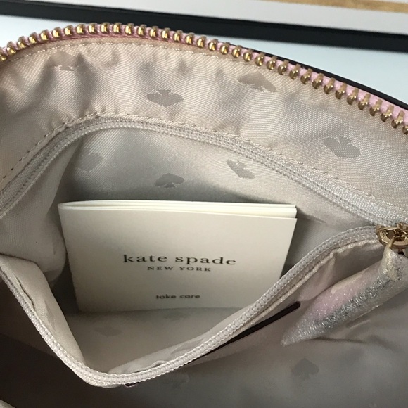 NWT Kate Spade Dome Leather Crossbody Bag- Pink 🌸💕 - Picture 7 of 17